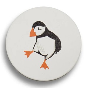 Керамична подложка RSPB - бяла - тъпоклюна кайра